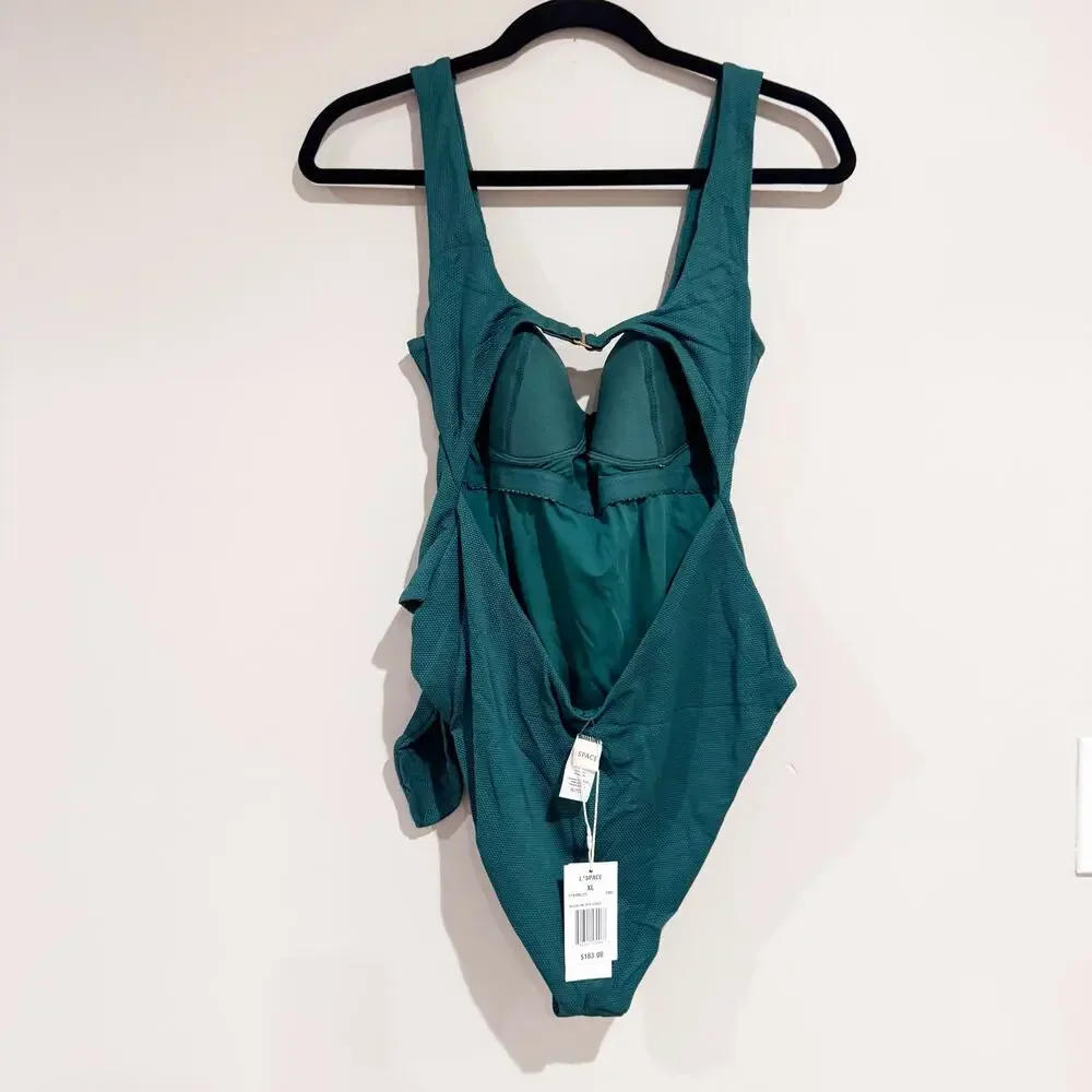 LSPACE Balboa One-Piece Swimsuit Classic Mediterranean Size XL NWT